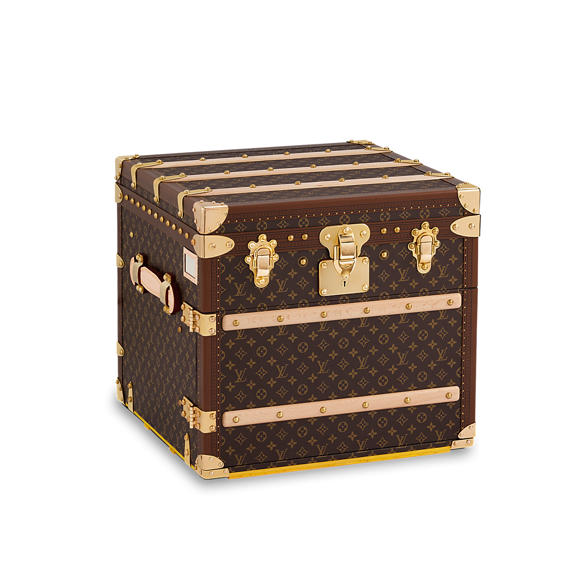 Courrier Lozine Carre Gauche Tricolore Monogram Canvas Trunks and